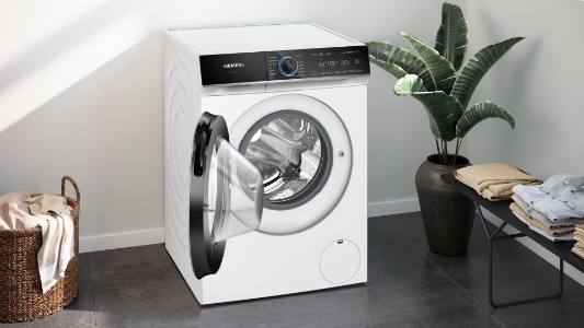 Siemens WG44B2A40  iQ700 Waschmaschine, Frontlader, 9 kg, 1400 U/min i-DOS