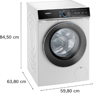 Siemens WG44B2A40  iQ700 Waschmaschine, Frontlader, 9 kg, 1400 U/min i-DOS