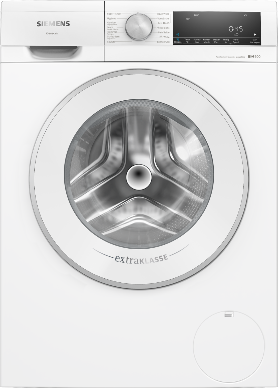 Siemens Extraklasse WG44G109A iQ500 Waschmaschine, Frontlader, 9 kg, 1400 U/min 