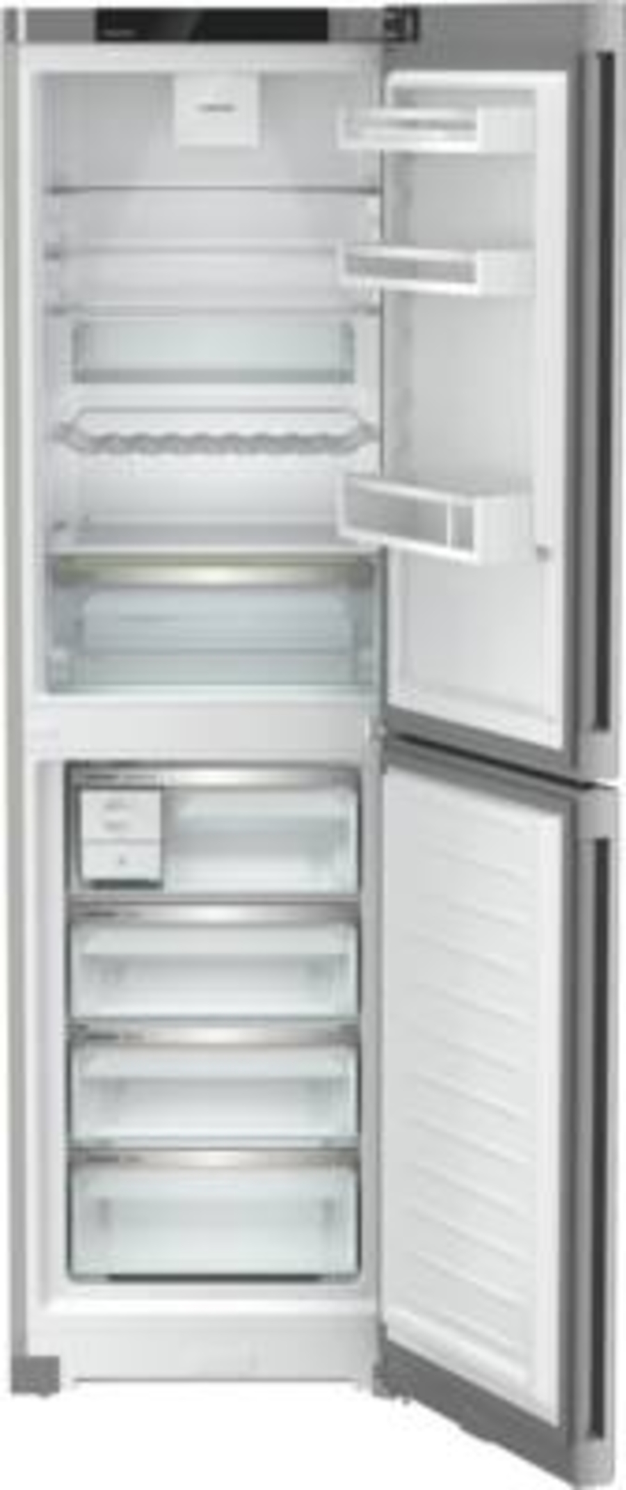 Liebherr CNsfd 573i Plus Kühl-Gefrierkombination mit EasyFresh und NoFrost,SteelFinish-Silver