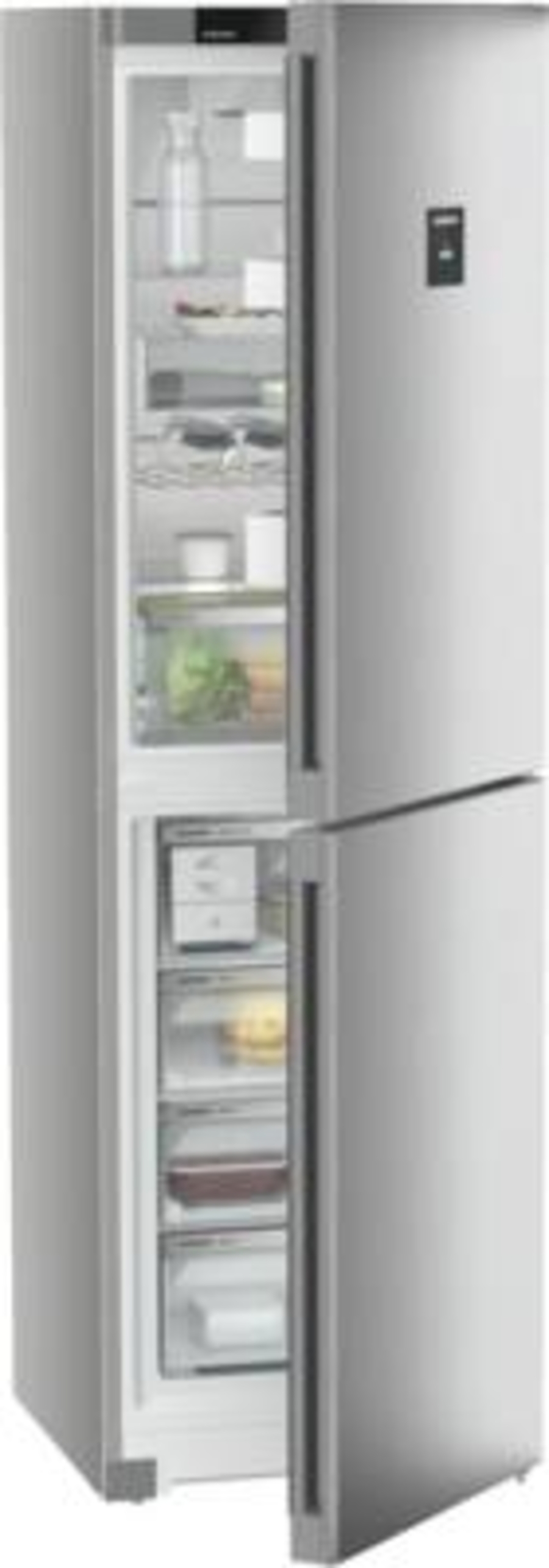 Liebherr CNsfd 573i Plus Kühl-Gefrierkombination mit EasyFresh und NoFrost,SteelFinish-Silver