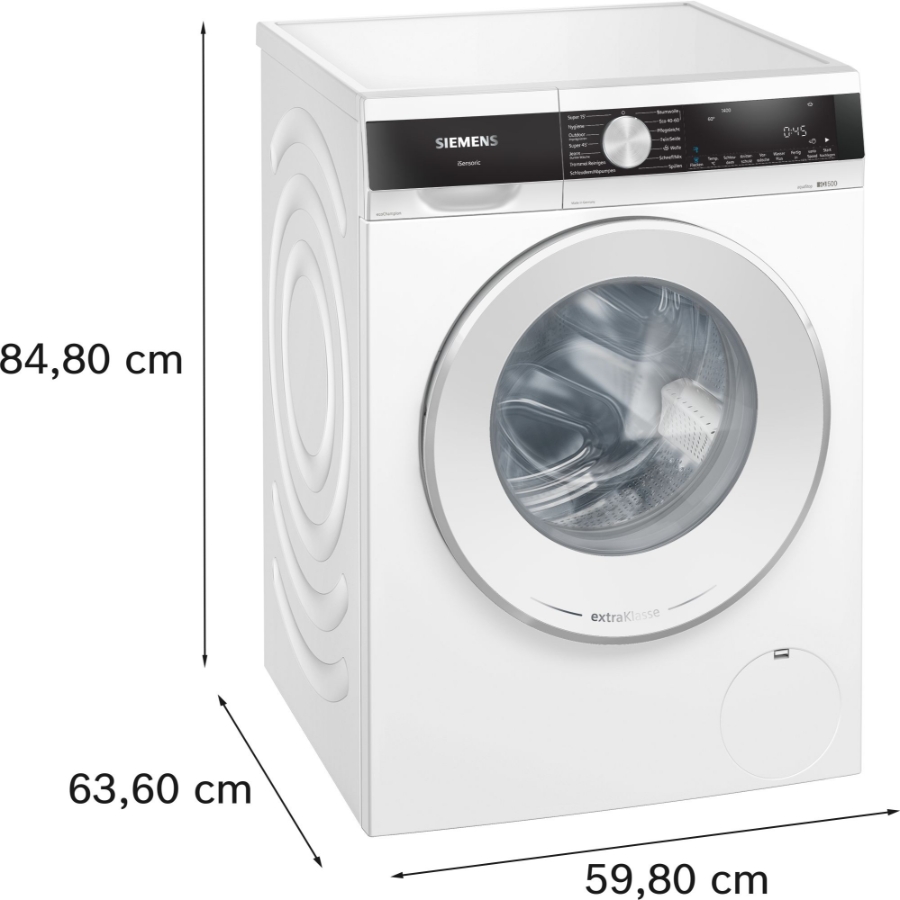 Siemens Extraklasse WG44G2190 iQ500, Waschmaschine, Frontlader, 9 kg, 1400 U/min 