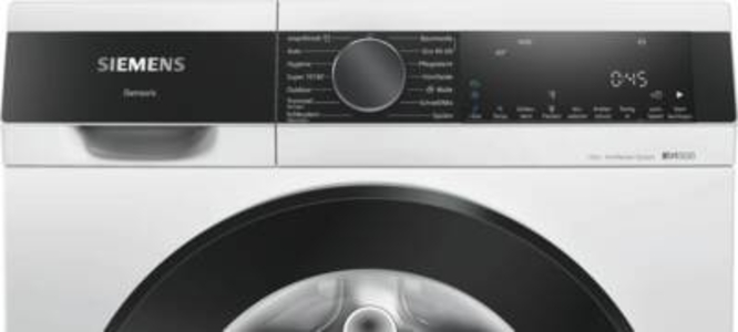 Siemens WG44G2F20 iQ500, Waschmaschine, Frontlader, 9 kg, 1400 U/min 