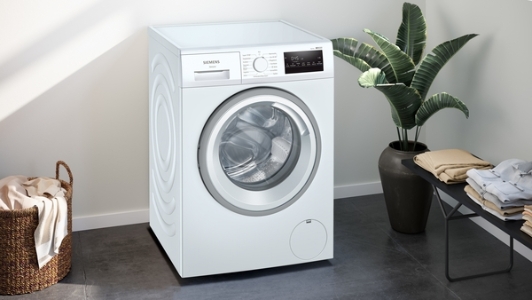 Siemens WM14NK13 iQ300, Waschmaschine, Frontlader, 8 kg, 1400 U/min. EEK:A