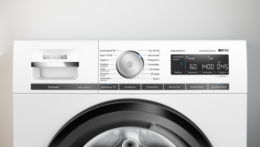 Siemens WM14VMS6AT iQ700, Waschmaschine, Frontlader, 9 kg, 1400 U/mi EEK:A