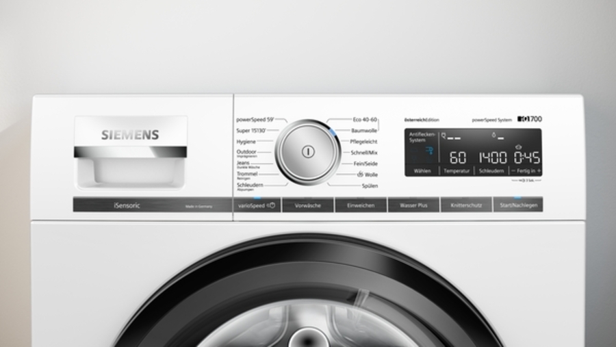 Siemens WM14VMS6AT iQ700, Waschmaschine, Frontlader, 9 kg, 1400 U/mi EEK:A