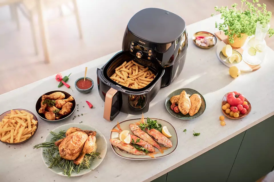 Philips HD9867/90 Airfryer XXL Premium Smart Sensing 6 personen