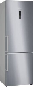 Siemens KG49NAIBT Kühl-/Gefrierkombination Stand Edelstahl (BxHxT):700x2030x667mm