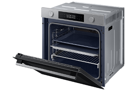 Samsung NV7B4445VAS/U3 Einbaubackofen Selbstreinigung mit Katalyse, Dual Cook, WiFi Smart Control, 