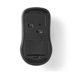 Nedis MSWS105BK  Mouse  Anzahl Knöpfe: 4 | Beidhändig Drahtlos | 800 / 1200 / 1600 dpi | Einstellbar DPI
