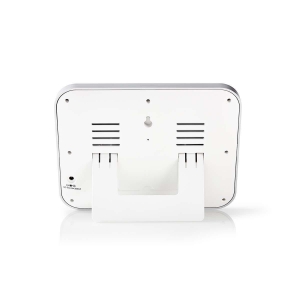 Nedis WEST401WT Wetterstation Zeitdisplay | Farb-LCD-Anzeige Weckerfunktion  | Innen- und Aussenbereich | Inklusive