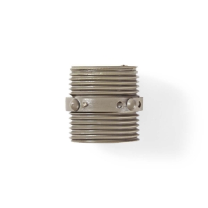 Nedis WAHA3434 Schlauchadapter/Schlauchverbinder 3/4'' | 3/4'' | Kunststoff | Grau