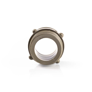 Nedis WAHA3434 Schlauchadapter/Schlauchverbinder 3/4'' | 3/4'' | Kunststoff | Grau