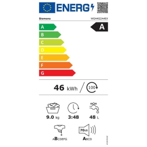 Siemens Extraklasse WG44G2A4EX iQ500 Waschmaschine 9kg 1400 U/min 
