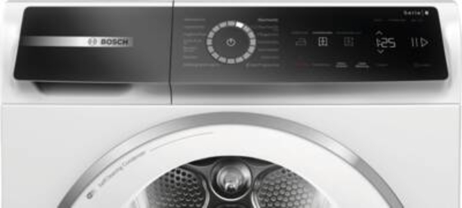 Bosch WQB235B4EP Wärmepumpentrockner, 8 kg,A+++ 