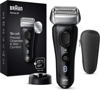 Braun Personal Care 8410s Series 8 Wet&Dry Herrenrasierer, schwarz 