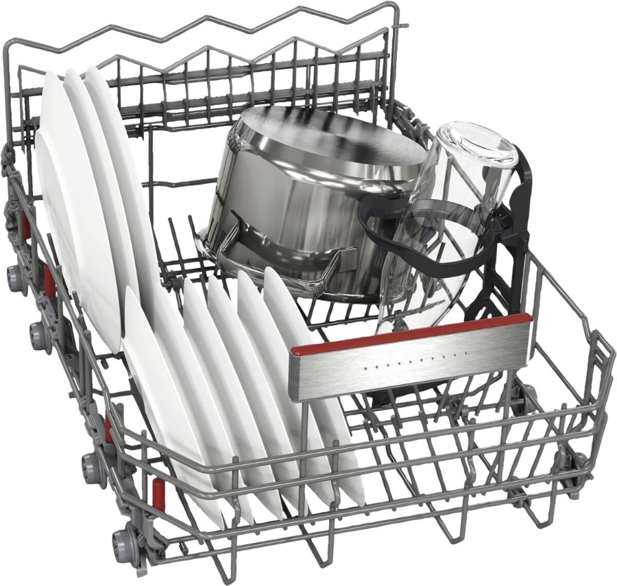 Bosch SPI6YMS14E Geschirrspüler Einbau teilintegriert mit Besteckschublade 45 cm
