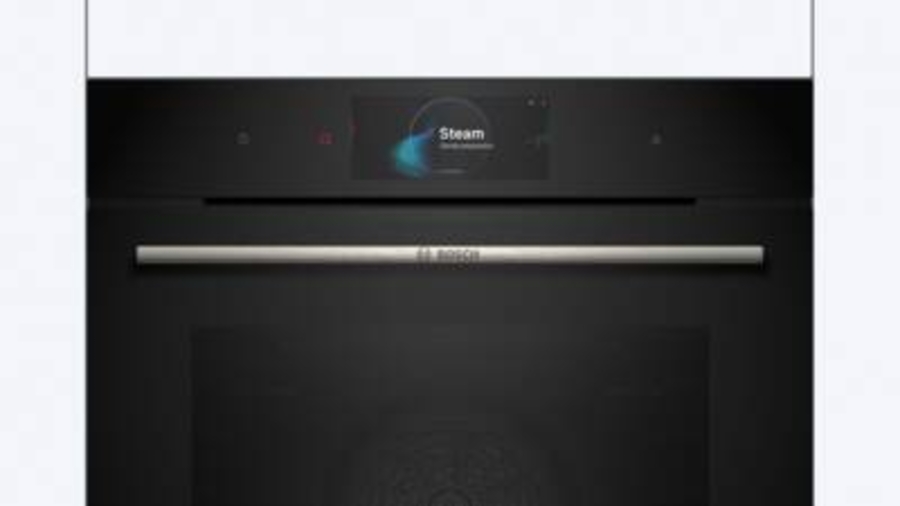 Bosch HRG7784B1 Serie 8  Einbau-Backofen mit Dampfunterstützung Schwarz