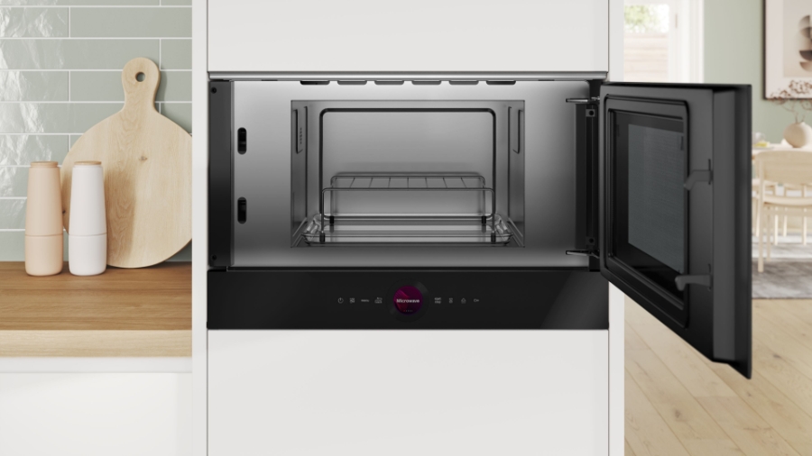 Bosch BER7321B1 Einbau-Mikrowelle, Schwarz 