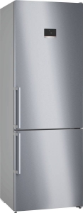 Bosch KGN49AIBT Kühl-/Gefrierkombination Stand Edelstahl-Grau,NoFrost,VitaFresh