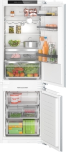 Bosch KIN86ADD0 Einbau-Kühl-Gefrier-Kombi, 178 cm Nische,  Flachscharnier mit Softeinzug, NoFrost