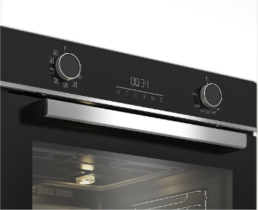 Beko BBIMA13300XS Backofen AirFry 60 cm Schwarz mit AirFry Blech 