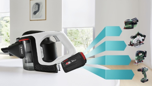 Bosch BSS825ALL Unlimited Gen2 Akku-Staubsauger Weiß 