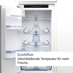 Bosch KIL42ADD1 Einbau-Kühlschrank mit Gefrierfach 122.5 x 56 cm, Flachscharnier mit Softeinzug