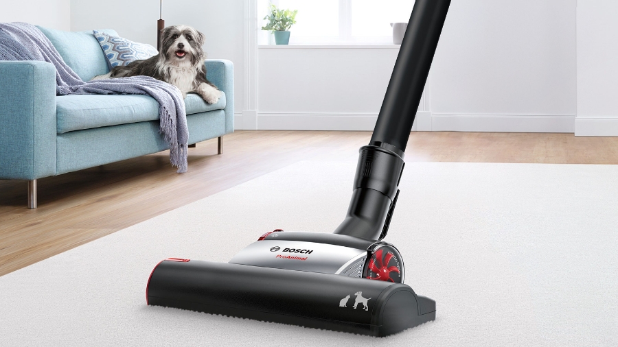 Bosch BGC41PET Serie 6 Bodenstaubsauger beutellos ProAnimal rot 