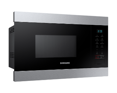 Samsung MS22M8074AT/EG Einbaumikrowelle 22L Automatikprogramm, Touch-Control-Bedienung, Uhrzeitanzeige, Auftaufunktion, 