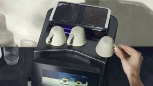 Siemens TQ907DF5 EQ900 topTeam Kaffee-Vollautomat  Schwarz