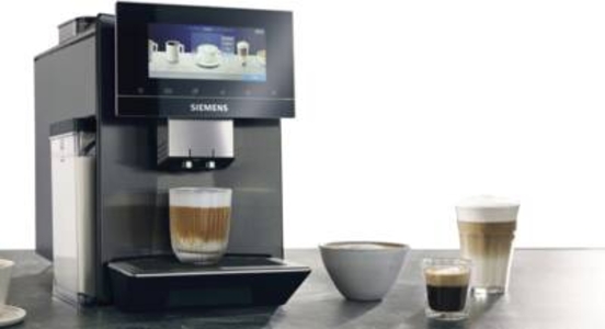 Siemens TQ907DF5 EQ900 topTeam Kaffee-Vollautomat  Schwarz