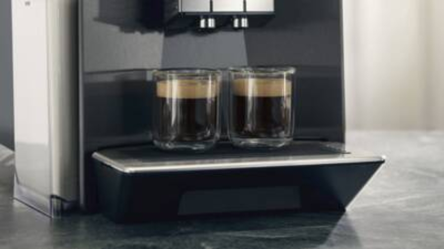 Siemens TQ907DF5 EQ900 topTeam Kaffee-Vollautomat  Schwarz