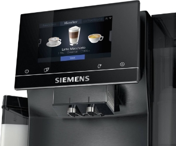 Siemens TQ707DF5 top Team Kaffee-Vollautomat Dark Inox 
