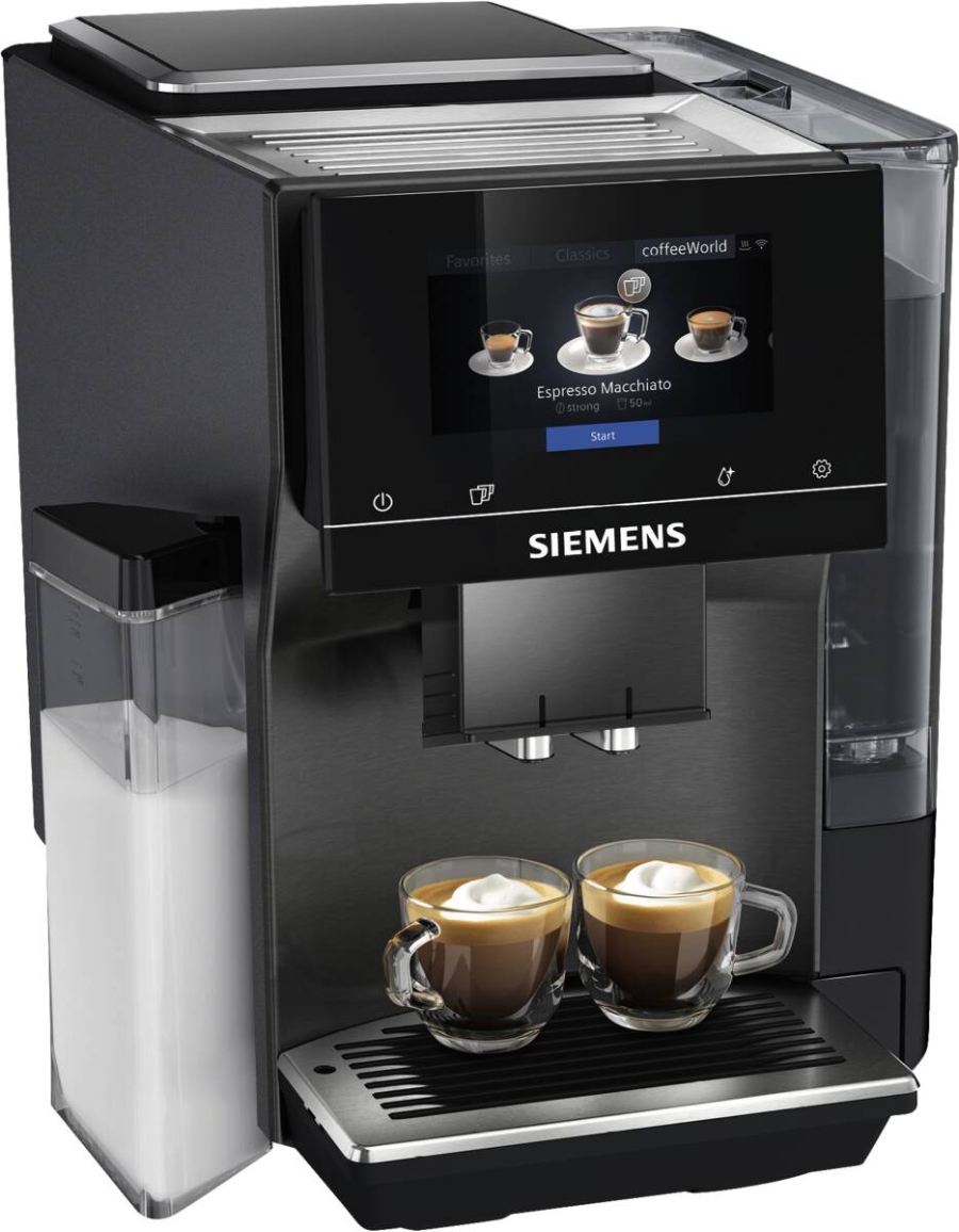 Siemens TQ707DF5 top Team Kaffee-Vollautomat Dark Inox 