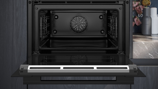 Siemens CB774G1B1 iQ700, Einbau-Kompaktbackofen, 60 x 45 cm Schwarz
