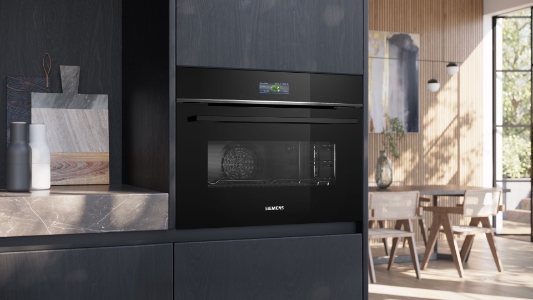 Siemens CB774G1B1 iQ700, Einbau-Kompaktbackofen, 60 x 45 cm Schwarz