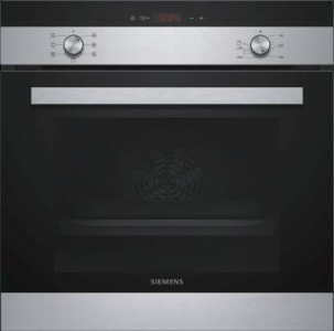 Siemens HB113FBS1 iQ100, Einbau-Backofen, 60 x 60 cm Edelstahl