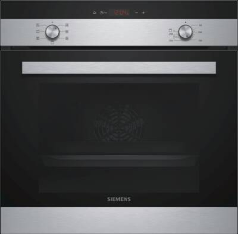 Siemens HB113FBS1 iQ100, Einbau-Backofen, 60 x 60 cm Edelstahl
