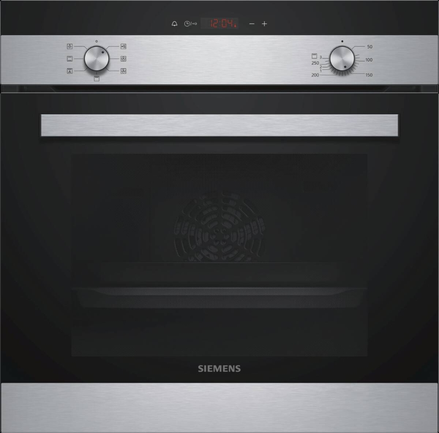 Siemens HB113FBS1 iQ100, Einbau-Backofen, 60 x 60 cm Edelstahl