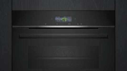 Siemens HB774G1B1 iQ700, Einbau-Backofen, 60 x 60 cm Pyrolyse Schwarz, Edelstahl