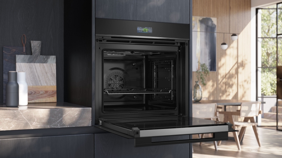 Siemens HB774G1B1 iQ700, Einbau-Backofen, 60 x 60 cm Pyrolyse Schwarz, Edelstahl
