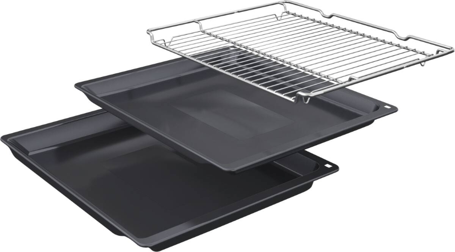 Siemens HB774G1B1 iQ700, Einbau-Backofen, 60 x 60 cm Pyrolyse Schwarz, Edelstahl