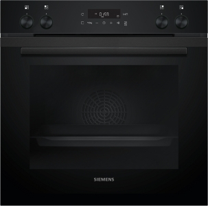 Siemens HE271ABB1 iQ300, Einbau-Herd, 60 x 60cm Deep black inox