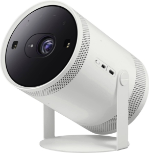Samsung SP-LFF3CLAXXXE The Freestyle Mini-Beamer Smarter Lifestyle Projektor, DLP, 550 LED-Lumen weiß