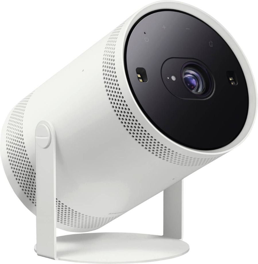 Samsung SP-LFF3CLAXXXE The Freestyle Mini-Beamer Smarter Lifestyle Projektor, DLP, 550 LED-Lumen weiß