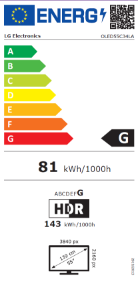 LG OLED55C34LA  4K OLED evo TV 139 cm (55") Fernseher 