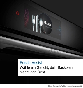 Bosch HBG7763B1 Select Line Serie 8  Backofen Einbau Pyrolyse (Selbstreinigung) 60x60 Schwarz EEK: A+