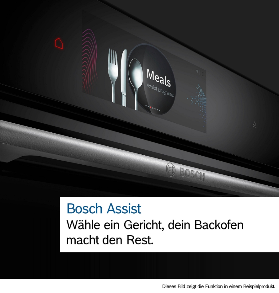 Bosch HBG7763B1 Select Line Serie 8  Backofen Einbau Pyrolyse (Selbstreinigung) 60x60 Schwarz EEK: A+