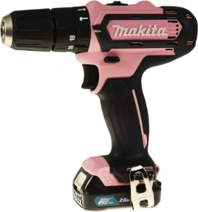 Makita HP333DSAP1  Akku-Schlagbohrschrauber in Pink 12 V max • 30 Nm • 0 - 1.700 U/min| Lieferung in 